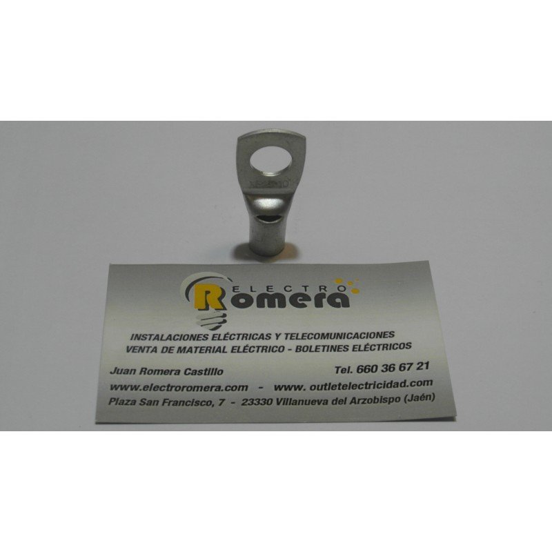TERMINALES DE COBRE METALICOS 25MMX10 MM AGUJERO