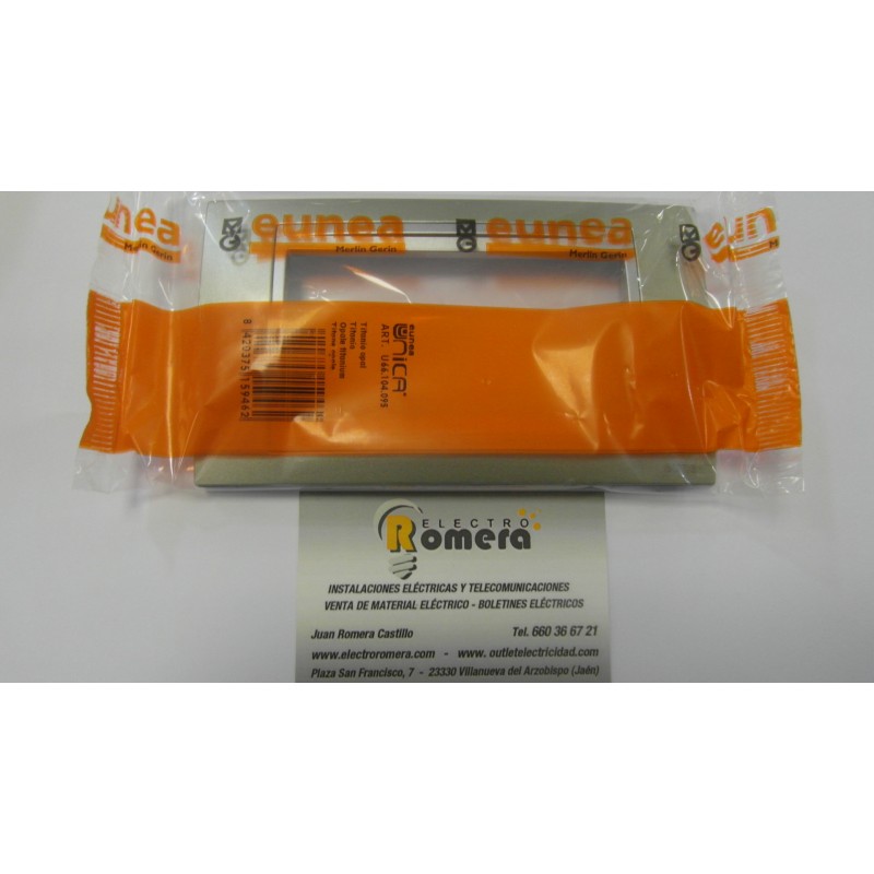 MARCO 4 MODULOS TITANIO OPAL ALUMINIO