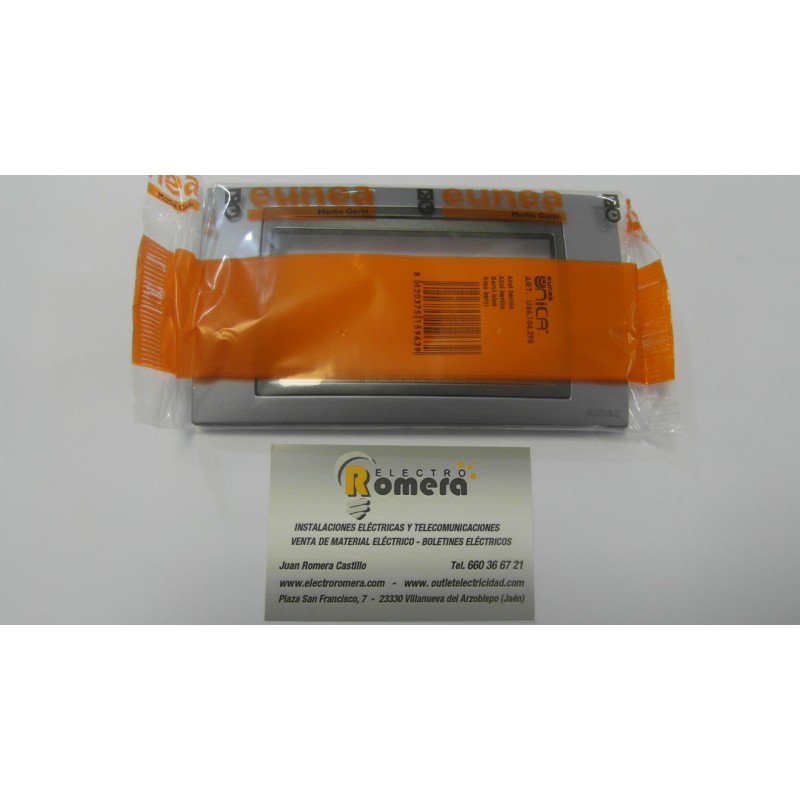 MARCO 4 MODULOS AZUL BERLIO GRAFITO