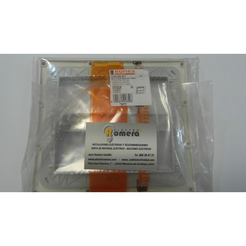 MARCO 2X4 MODULOS MAS BASTIDOR TERRACOTA MARFIL