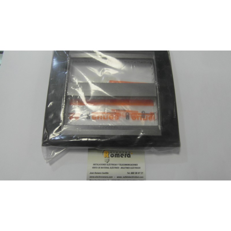 MARCO 2X4 MODULOS MAS BASTIDOR NEGRO GRAFITO