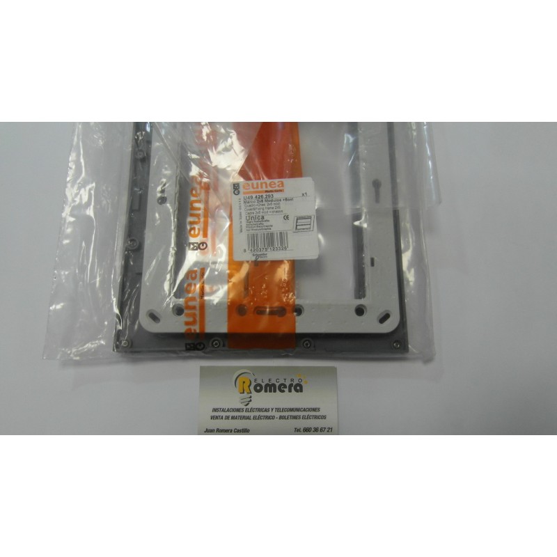 MARCO 2X4 MODULOS MAS BASTIDOR NEGRO GRAFITO