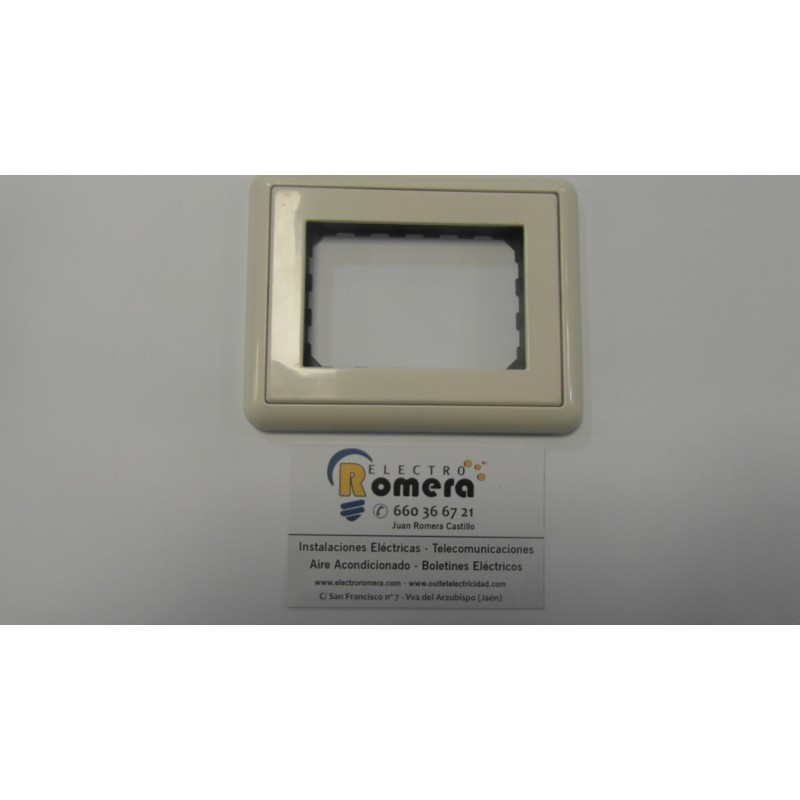 MARCO EMBELLECEDOR + PLACA 3 ELEMENTOS