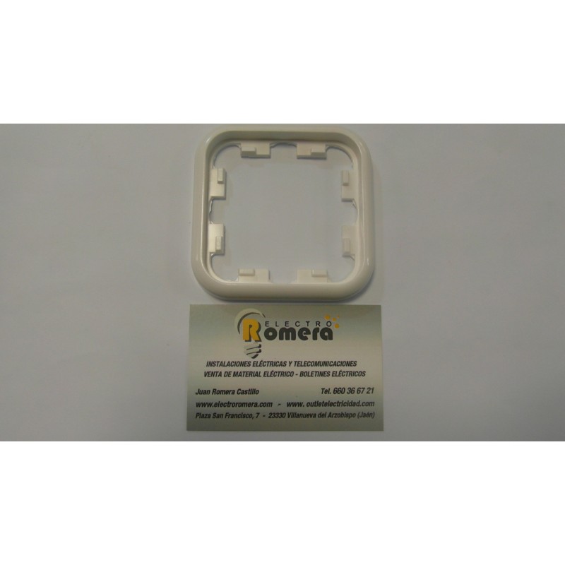 MARCO 1 ELEMENTO SENCILLO BLANCO