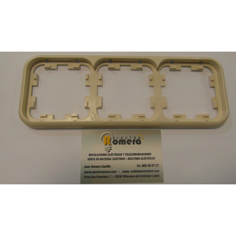 MARCO 3 ELEMENTOS MARFIL