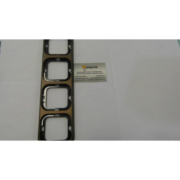 MARCO 4 VENTANAS VERTICAL BRONCE 1 MARCO 4 VENTANAS VERTICAL BRONCE