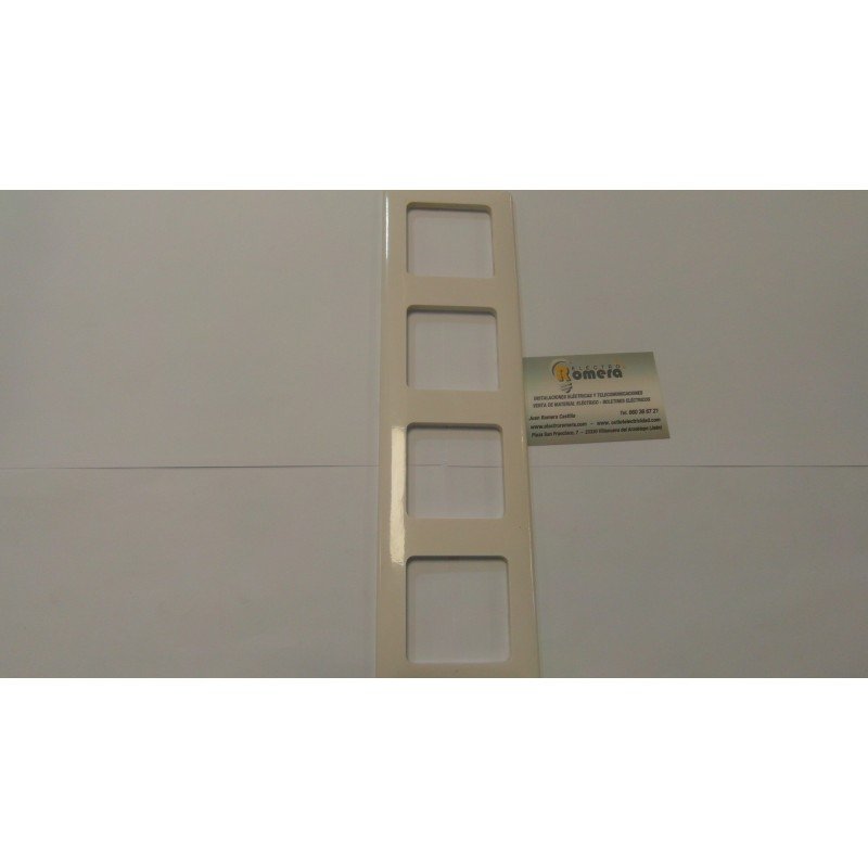 MARCO 4 VENTANAS HOTIZONTAL BLANCO 6074