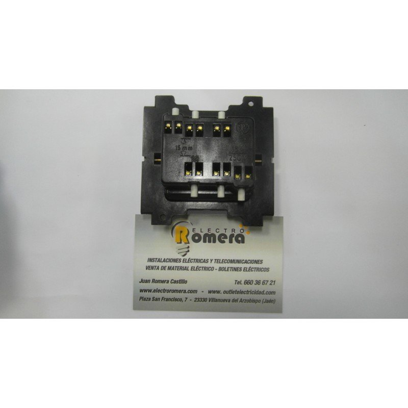 DOBLE CONMUTADOR GRAFITO 3 DOBLE CONMUTADOR GRAFITO