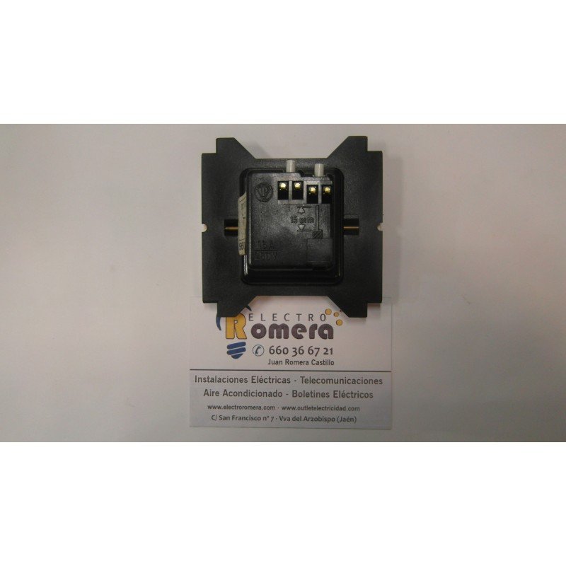 INTERRUPTOR MONOPOLAR CON LUMINOSO MARFIL