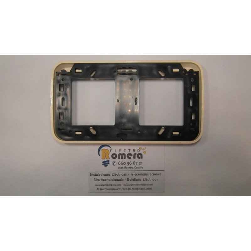 MARCO 2  ELEMENTO MARFIL 5002-H ARALANZA PLASTIMETAL