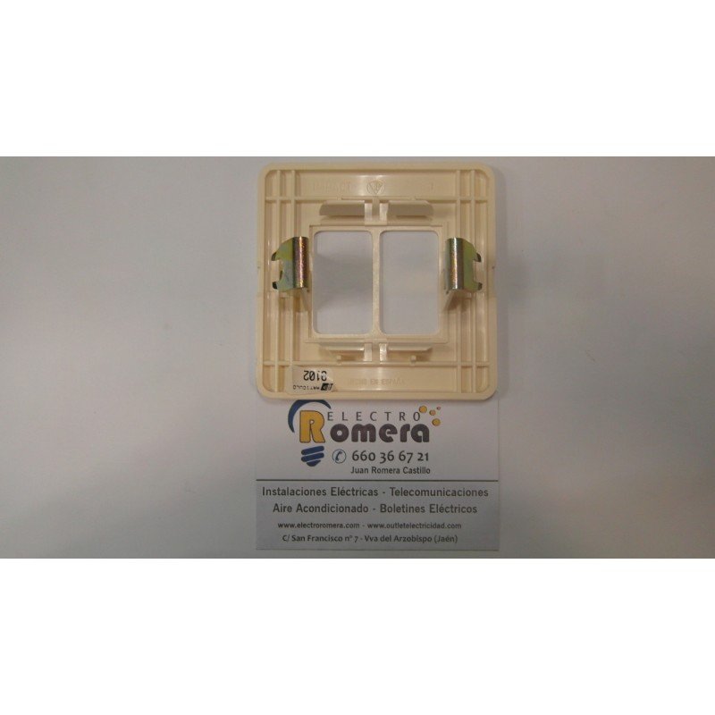 MARCO 2 ELEMENTOS SERIE IMPACT MARFIL 3 MARCO 2 ELEMENTOS SERIE IMPACT MARFIL