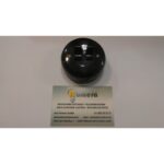 DOBLE INTERRUPTOR NEGRO CIRCULAR NEGRO