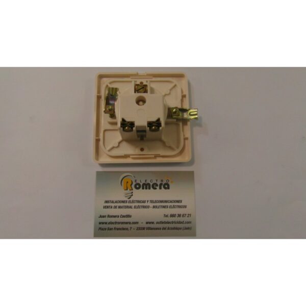 ENCHUFE SHUKO MARFIL 3 ENCHUFE SHUKO MARFIL