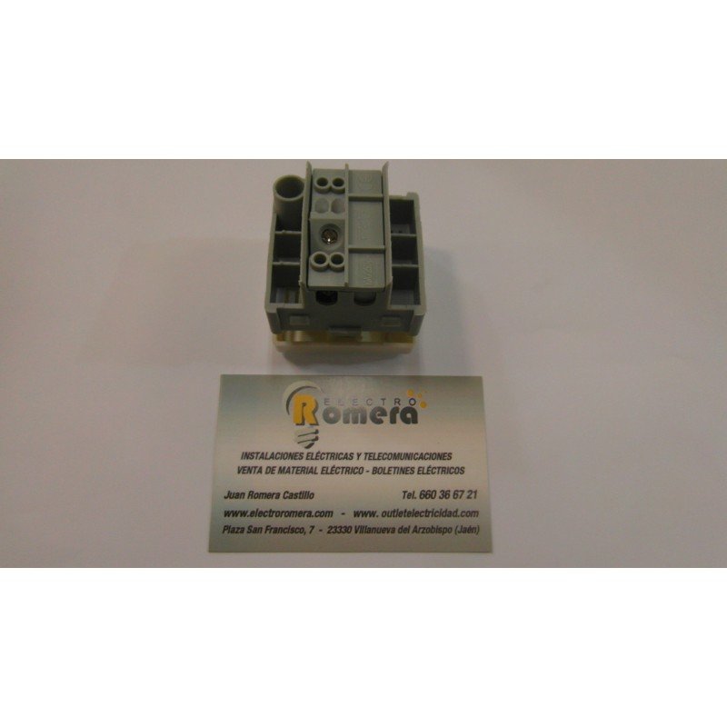 Conmutador (10A-250V) para caja de superfice IP40/IP55