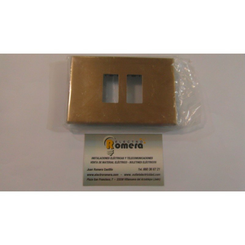 MARCO 2 ELEMENTOS BRONCE