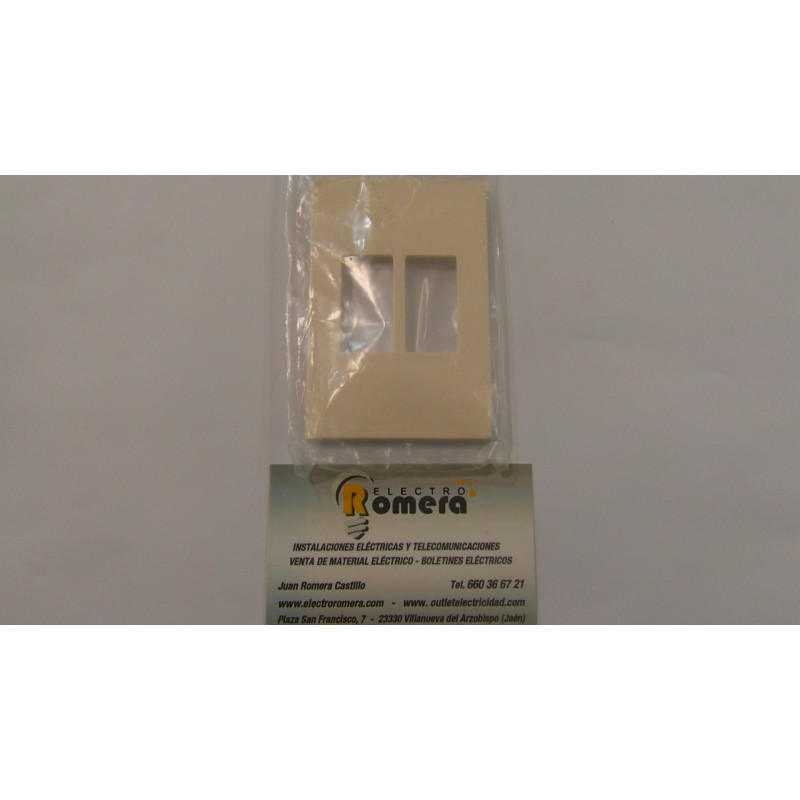 TAPA 2 ELEMENTOS MARFIL