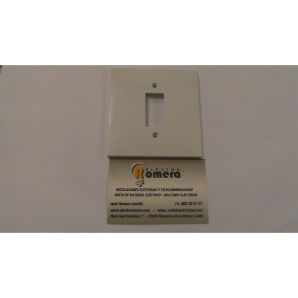 PLACA 1 ELEMENTO BLANCO RECUPERADO 1 PLACA 1 ELEMENTO BLANCO RECUPERADO