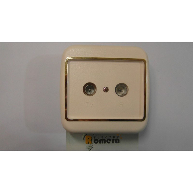 TOMA FINAL TV/R MARFIL PLASTIMETAL