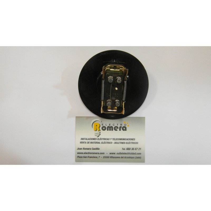 CONMUTADOR  6A 250V CAOBA