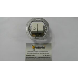 PULSADOR CAMPANA MAS CONMUTADOR 10A 250V