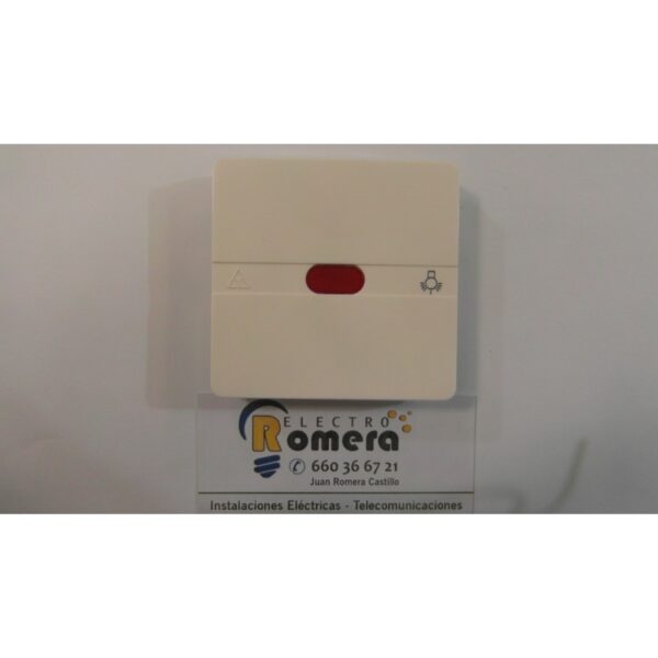 TECLA SIMBOLO LUZ CON VISOR BLANCA 1 TECLA SIMBOLO LUZ CON VISOR BLANCA