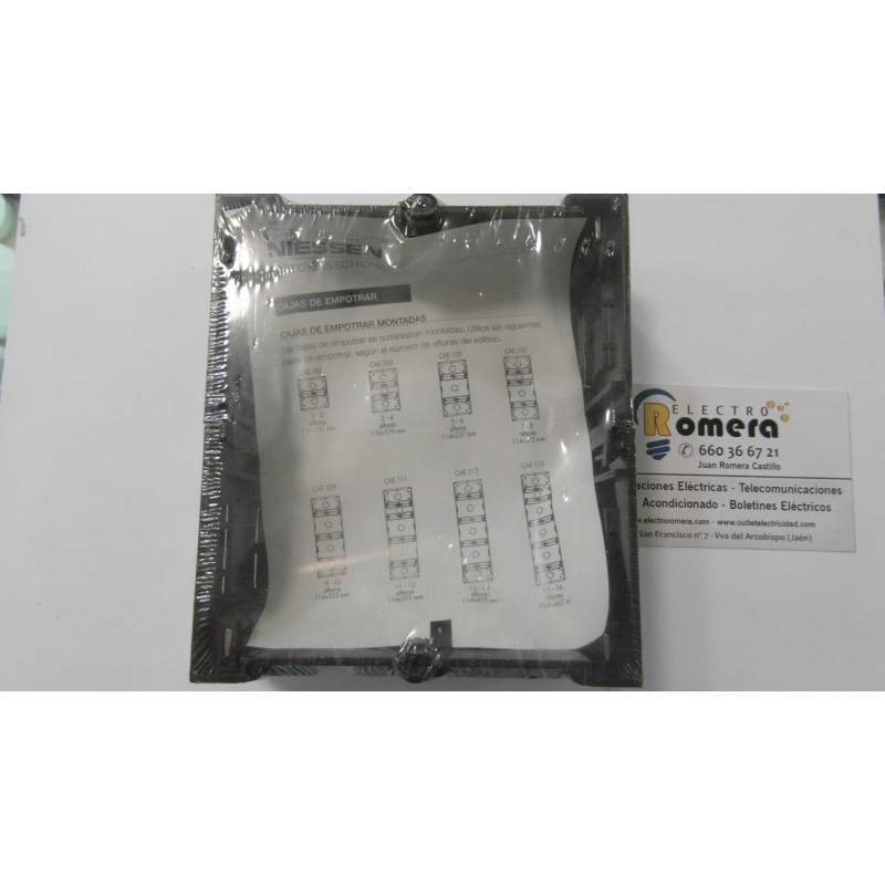 CAJA EMPOTRAR 1-2 ALTURA 114X131MM