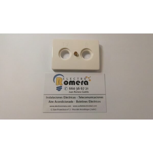 TOMA TV SERIE SIGNO BLANCO ALPINO 2350.8 BA 1 TOMA TV SERIE SIGNO BLANCO ALPINO 2350.8 BA