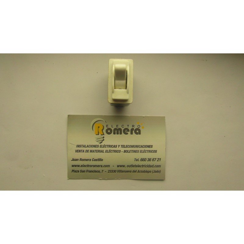 INTERRUPTOR BLANCO 1 MODELO BJC ESTRELLA 464 B