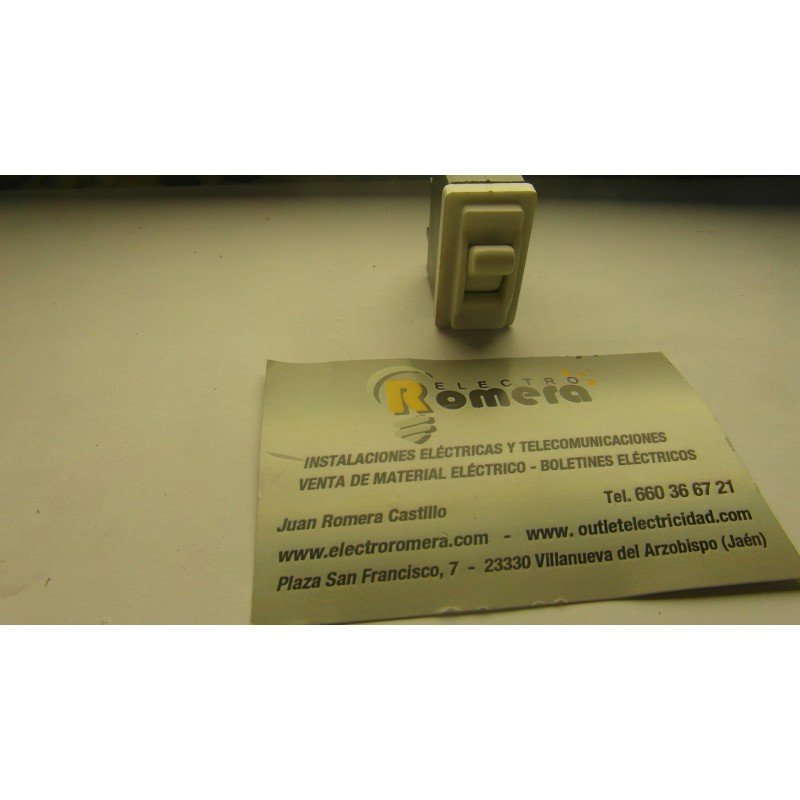 INTERRUPTOR BLANCO 1 MODELO BJC ESTRELLA 464 B