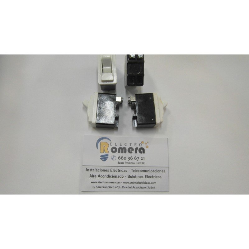 INTERRUPTOR BLANCO 1 MODELO BJC ESTRELLA 464 B