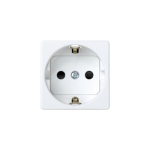 ENCHUFE SCHUKO EMBORNAMIENTO TORNILLO BLANCO NIEVE SIMON 27 PLAY 27472-65