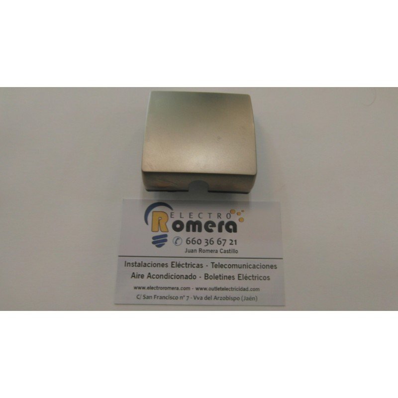 TAPA SALIDA DE CABLES O PULSADOR TIRADOR CAVA MATE 82051-34