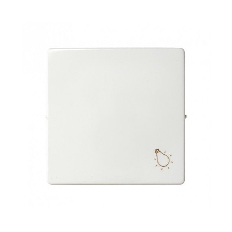 TECLA PULSADOR LUZ BLANCO 82018-30