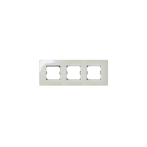 PLACA 3 ELEMENTOS MARFIL  BRILLO 27773-31