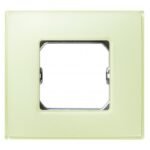 PLACA 1 ELEMENTO AMARILLO MATE NEOX 27771-61