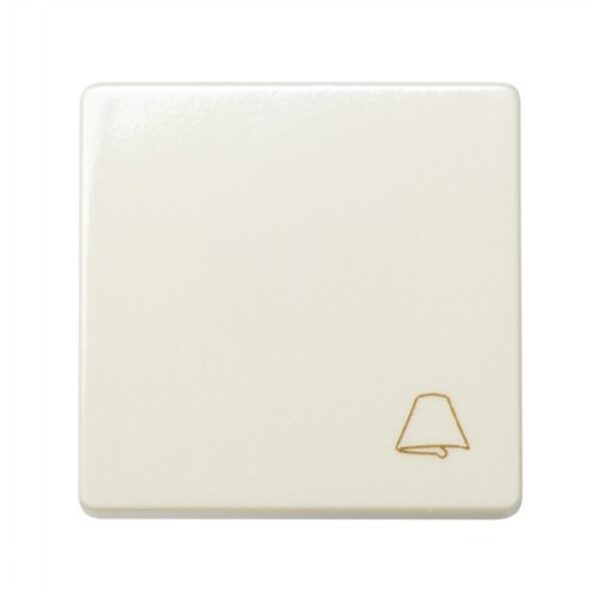 PULSADOR  CON GRABADO CAMPANA MARFIL 27150-62