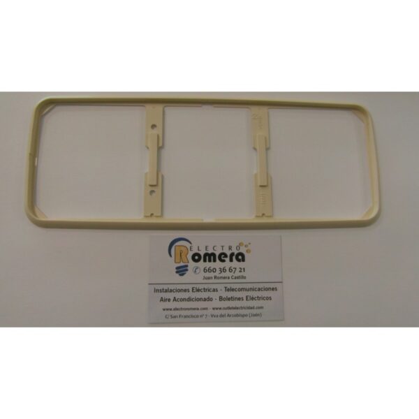 MARCO EMBELLECEDOR 3 ELEMENTOS MARFIL 1 MARCO EMBELLECEDOR 3 ELEMENTOS MARFIL