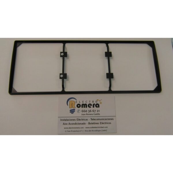 MARCO EMBELLECEDOR 3 ELEMENTOS NEGRO 1 MARCO EMBELLECEDOR 3 ELEMENTOS NEGRO