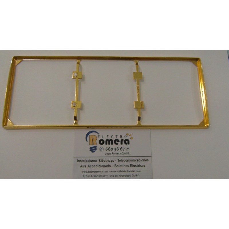 MARCO EMBELLECEDOR 3 ELEMENTOS ORO