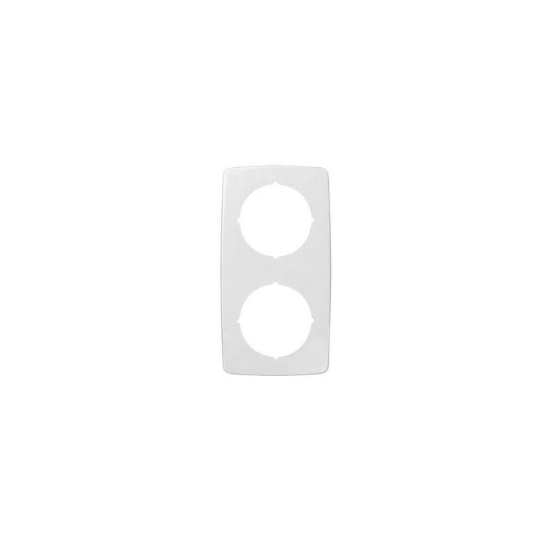 PLACA 2 ELEMENTOS BLANCO RECUPERADO