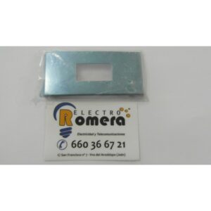 MARCO 1 ELEMENTO GRIS METAL 30X150MM