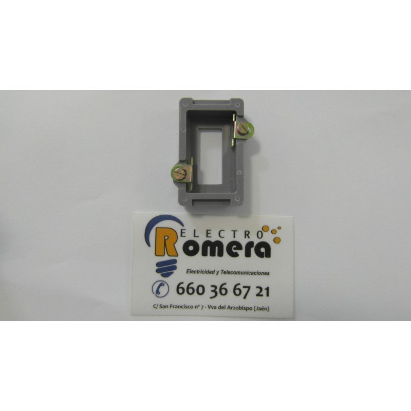 PLAQUITAS ACOPLAMIENTO ESTRELLA GRIS 16A 380V METROPOLI