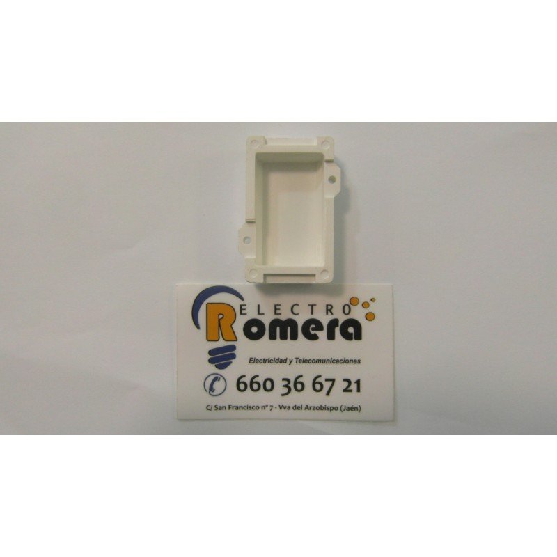 PLAQUITAS CIEGAS BLANCO METROPOLI 16A 380V 3065 B