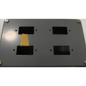 CAJA METALICA SUPERFICIE PARA CUATRO  ELEMENTOS
