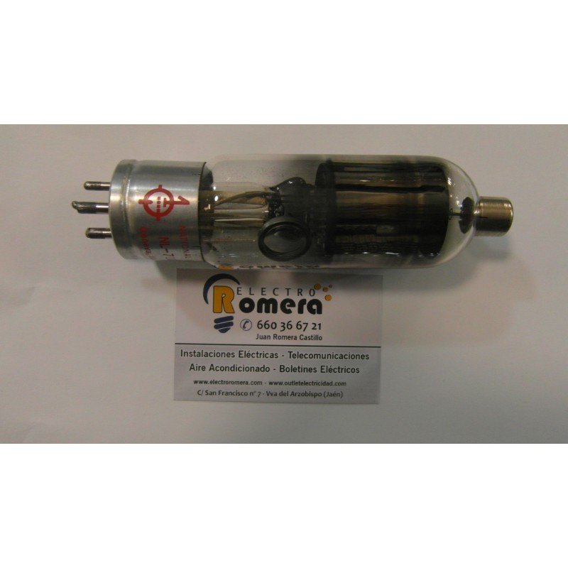 Bombilla electrónica  " NATIONAL Electronics "  NL-710/6011 Geneva, ILLinois U.S.A 9139