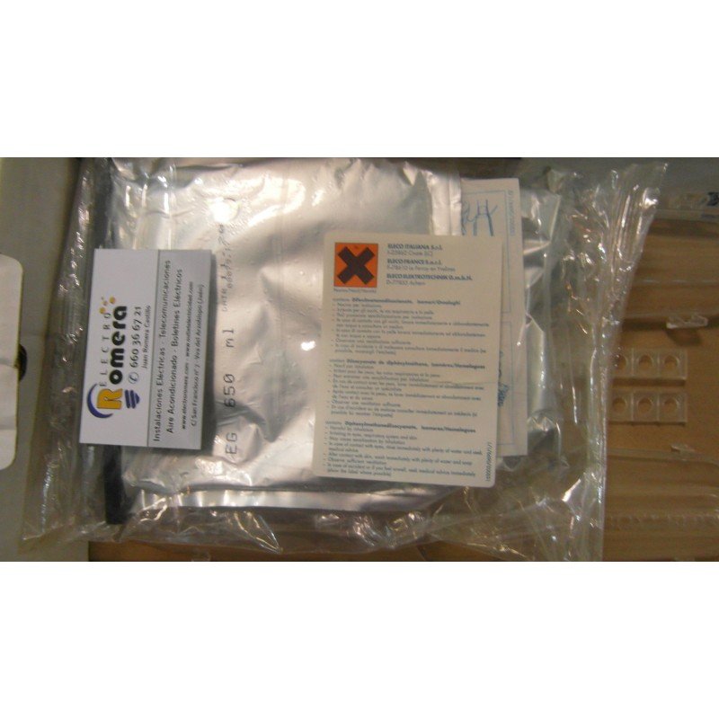 Empalme recto con resina de fundición tipo ED13 RESINBOX ELECO