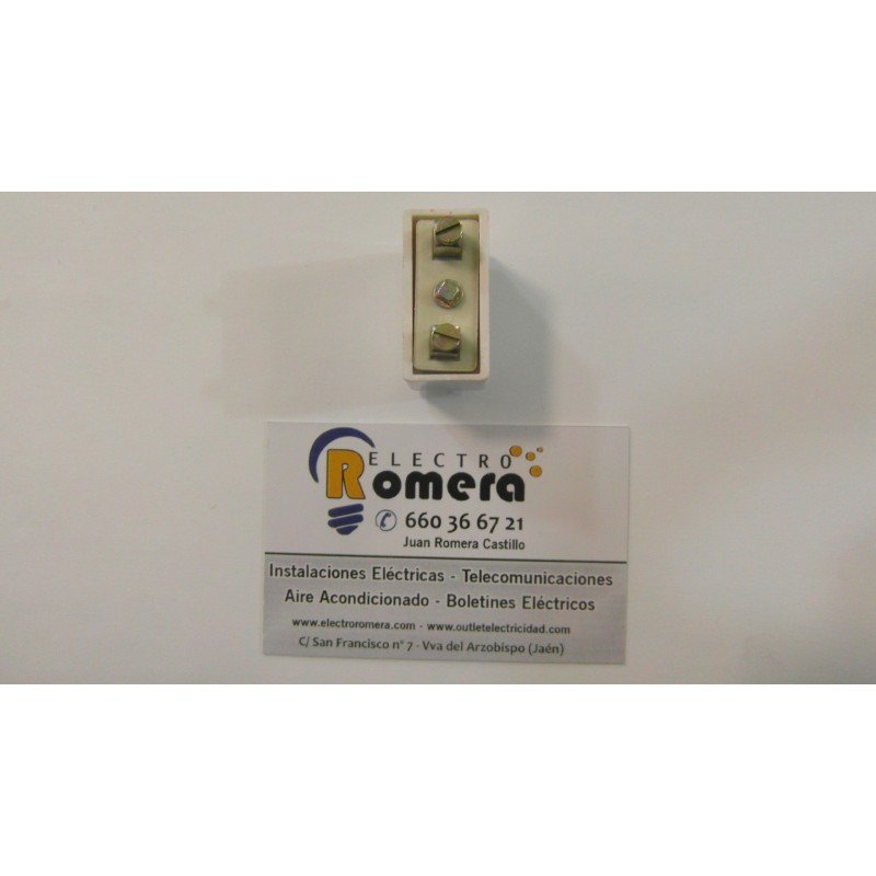 INTERRUPOR UNIPOLAR 10A 250V SUPERFIL BLANCO