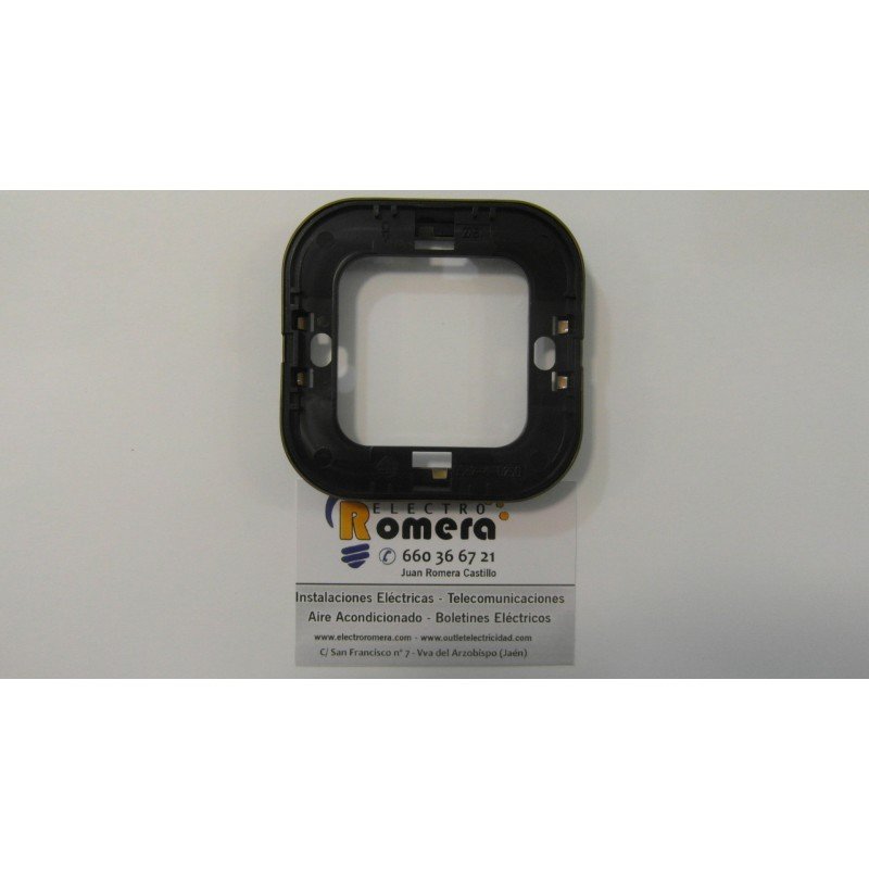 MARCO 1 VENTANAS HORIZONTAL COLOR BRONCE 7371-H