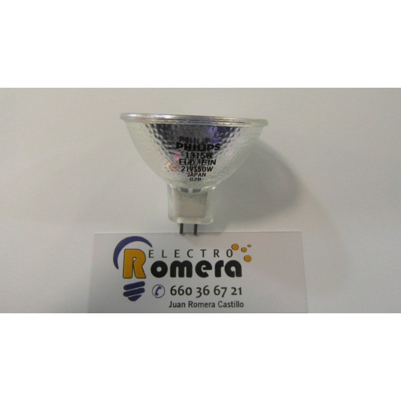 13158 BOMBILLA HALOGENA ELD/EJN 21V 150W PHILIPS
