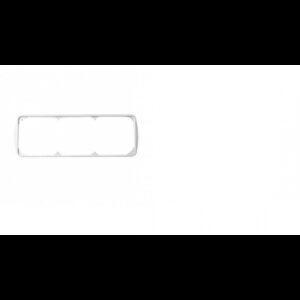 MARCO EMBELLECEDOR 3 COMIBINACIONES BLANCO STYLO 2200.3 BA